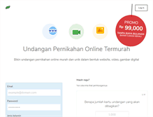 Tablet Screenshot of nikahnya.com